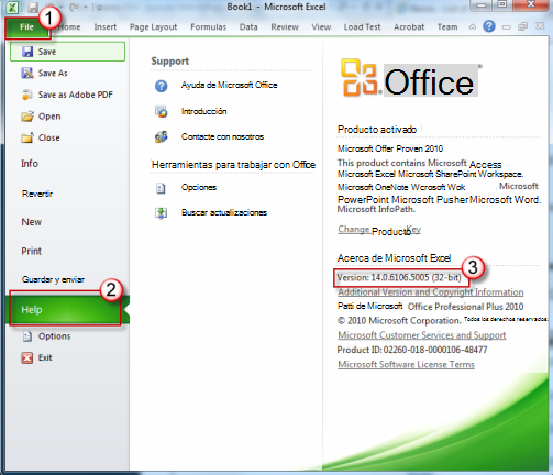 Lista de todos paquetes Office 2010 SP1 Soporte de Microsoft