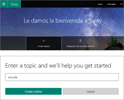 Captura de pantalla compuesta de la pantalla Bienvenido a Sway y del panel de entrada de tema de Inicio rápido.