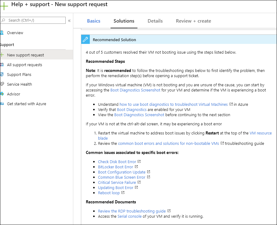 Portales de soporte técnico de Microsoft