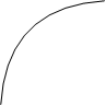 Conector de línea curva