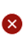 Icono de comprobación roja