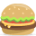 Emoticono de hamburguesas