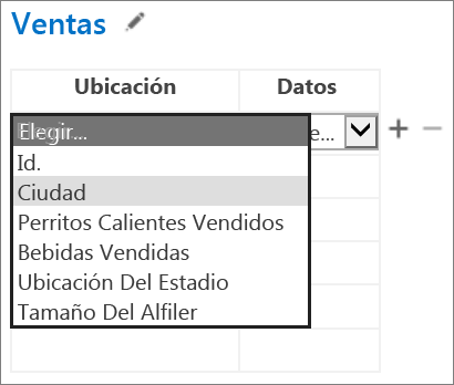Elegir los datos de la aplicación de Office para mostrar en la aplicación de Access