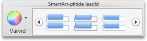 SmartArt tab, SmartArt Graphic Styles group