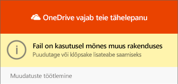 OneDrive ' i "dialoogiboks" kasutatav pilt