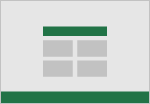 Exceli PivotTable-liigendtabeli sümbol