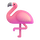Teamsi flamingo emotikon