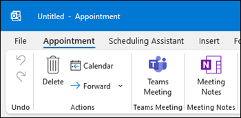 Outlooki koosolekumärkmed