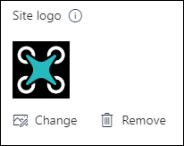 Vaihda SharePoint-sivuston logo