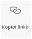 Kopioi linkki -painike OneDrive for Androidissa