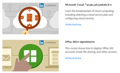 Office 365:n järjestelmänvalvojan ja IT-asiantuntijan kurssit