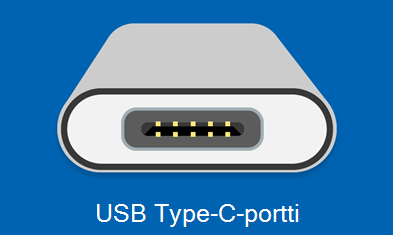 USB type-C -portti