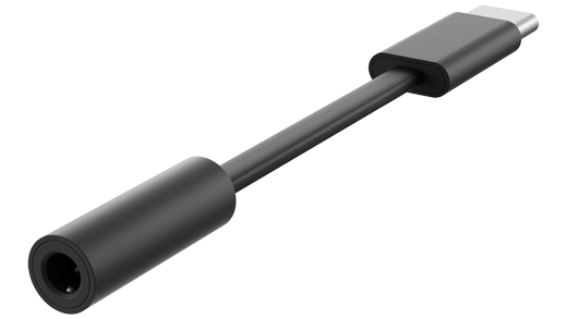 Surfacen USB-C – 3,5 mm -äänisovitin