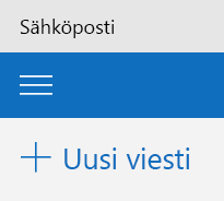 Outlookin sähköpostisovelluksen Uusi sähköposti -painike