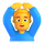 Teams-mies gesturing OK emoji