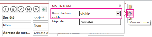 ActionBar Visible property on Formatting menu