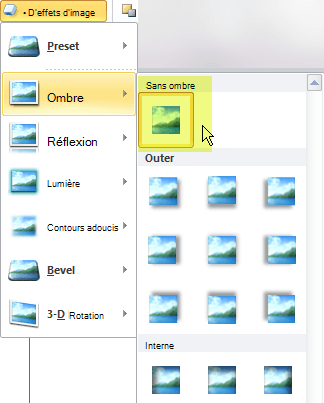 Ajouter Ou Modifier Un Effet Dans Une Image Support Office