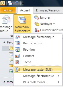 Utiliser Exchange Server et Windows Mobile pour envoyer des SMS