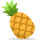 Émoticône d’ananas