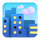 Emoji scape de ville Teams
