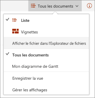 Affichages SharePoint Online dans Internet Explorer 11