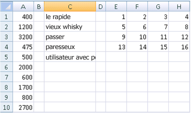 Instructions Et Exemples De Formules Matricielles Excel