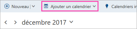Captura de tela Adicionar um calendário