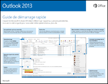 Guide de démarrage rapide d’Outlook 2013
