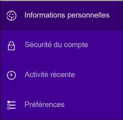 Modifiez les paramètres de sécurité de votre compte Yahoo