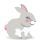 bunny émoticône
