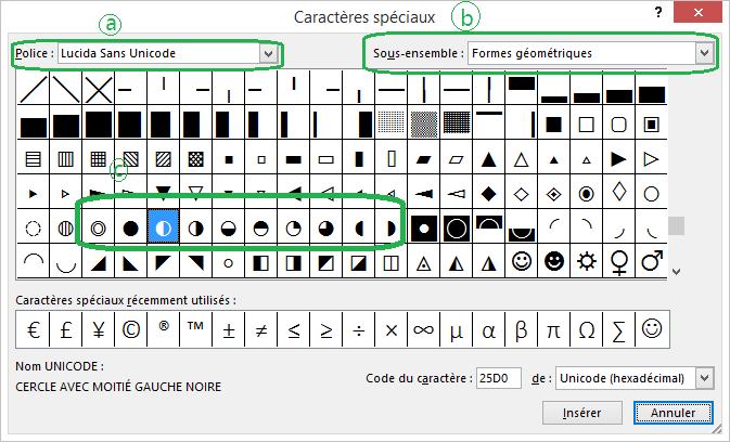 Insérer Un Symbole, Une Fraction Ou Un Caractère Spécial   Support Office