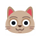 Emoji sourire de chat