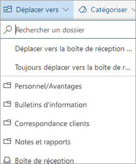 Boîte de réception Prioritaire dans Outlook sur le web