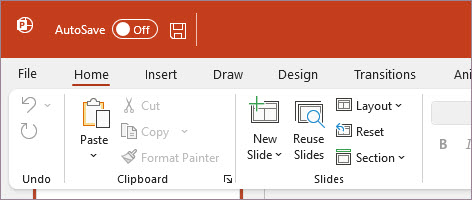 PowerPoint utilisant un thème coloré