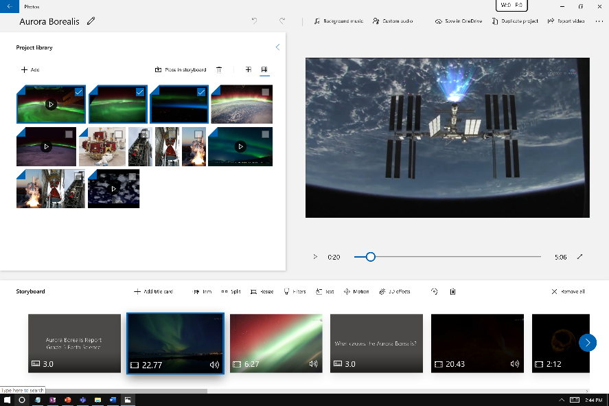 Editeur video windows