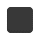 Grande émoticône carrée noire