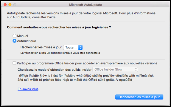 autoupdate office for mac