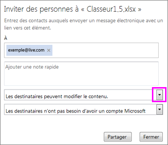 Partager Un Classeur Dans Excel Pour Le Web Excel