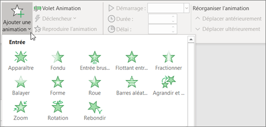 Office 365 PowerPoint - Ajouter une animation