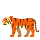 Émoticône de tigre