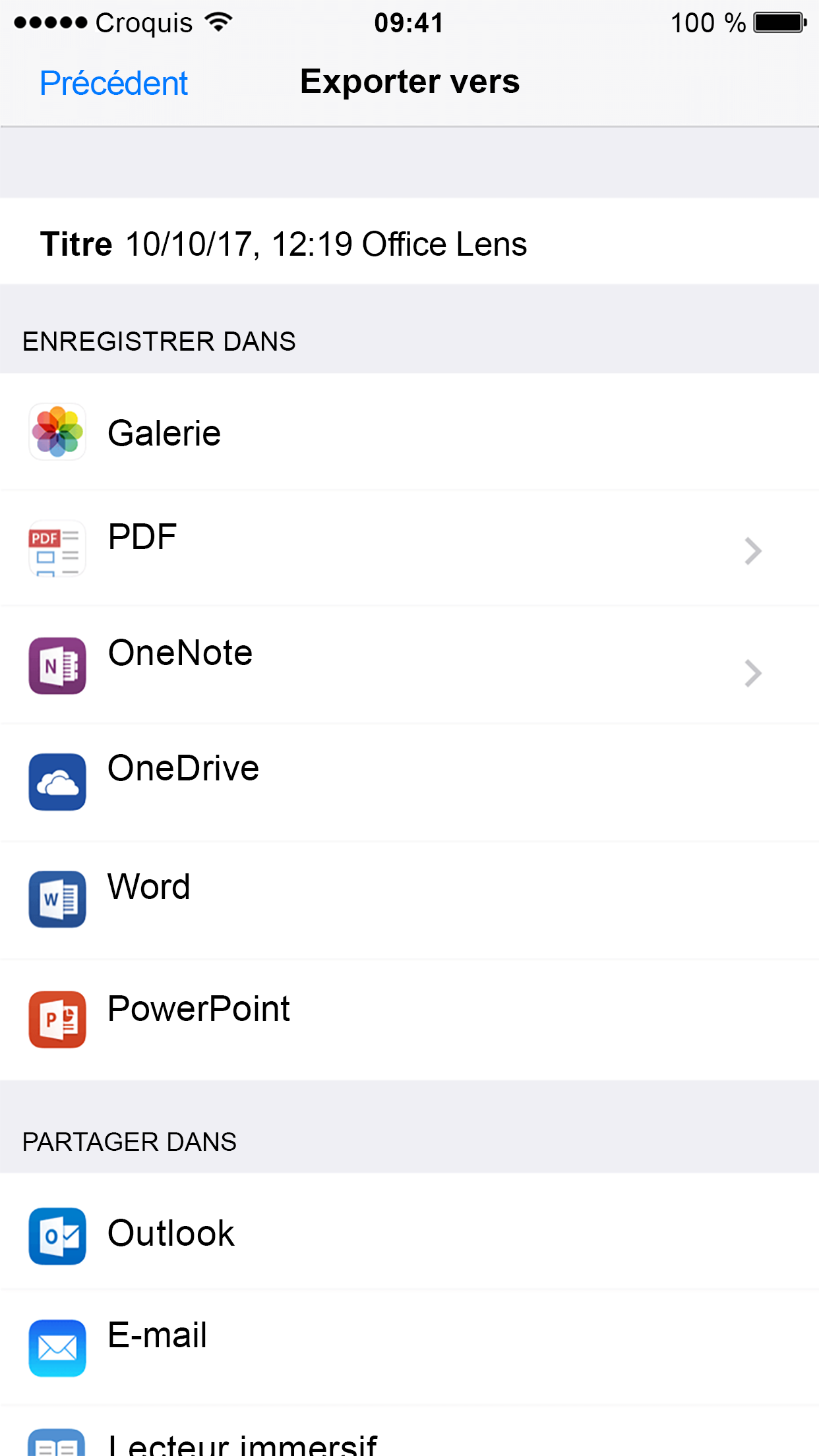 office lens on ipad my files how to access