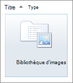 Vignette Bibliothèque d’images