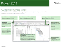 Guide de démarrage rapide de Project 2013