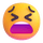 Emoji visage fatigué Teams