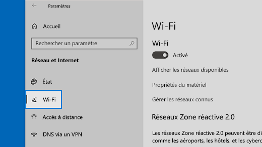 Résolution des problèmes de connexion Wi-Fi sur votre Surface ...