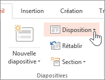 Bouton Disposition