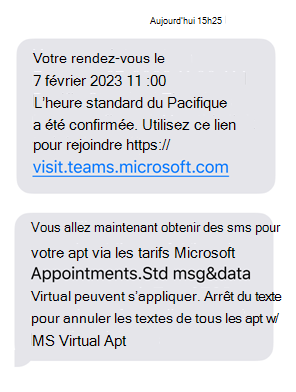 confirmation sms mobile 9
