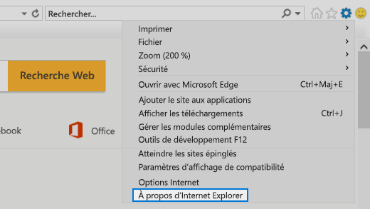 À propos d’Internet Explorer
