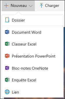 Créer un fichier dans une bibliothèque de documents dans Office 365