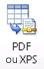 Image du bouton PDF ou XPS